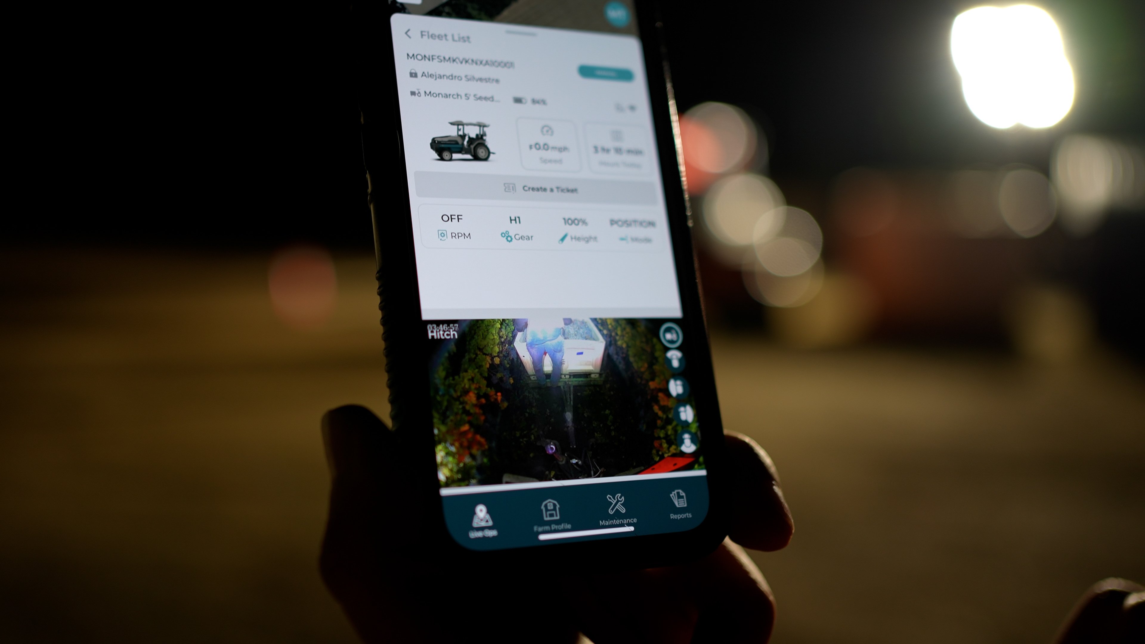 MK-V WingspanAI shows real time camera footage
