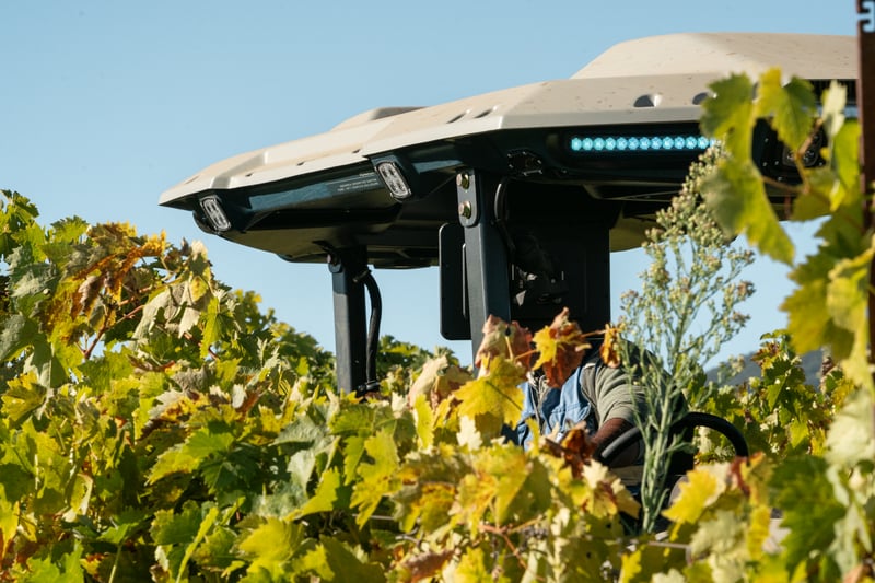 Monarch’s MK-V is playing a crucial role in meeting the vineyard’s operational goals. &nbsp;